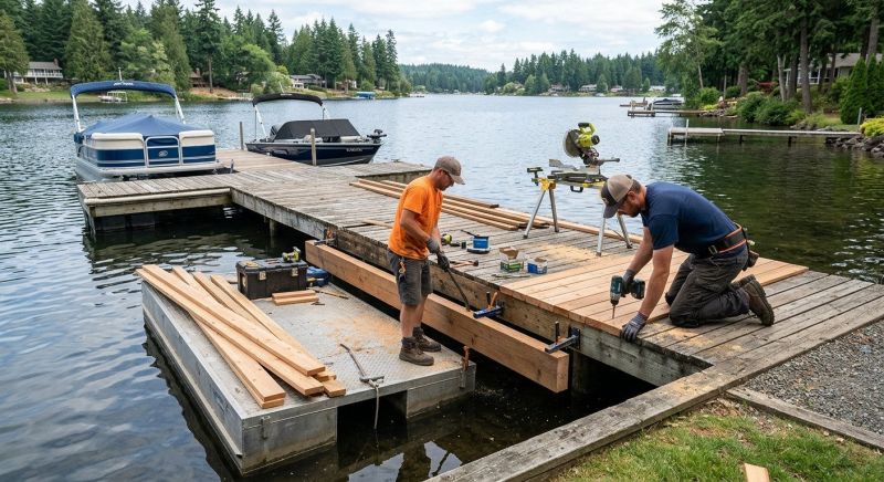 Boat Dock Repair in Roswell, GA