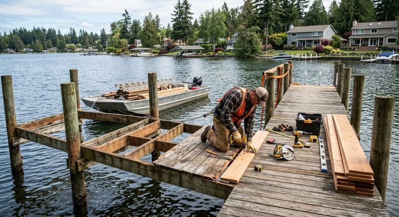 Boat Dock Maintenance in Overland Park, KS