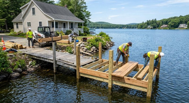 Dock Construction in Roswell, GA