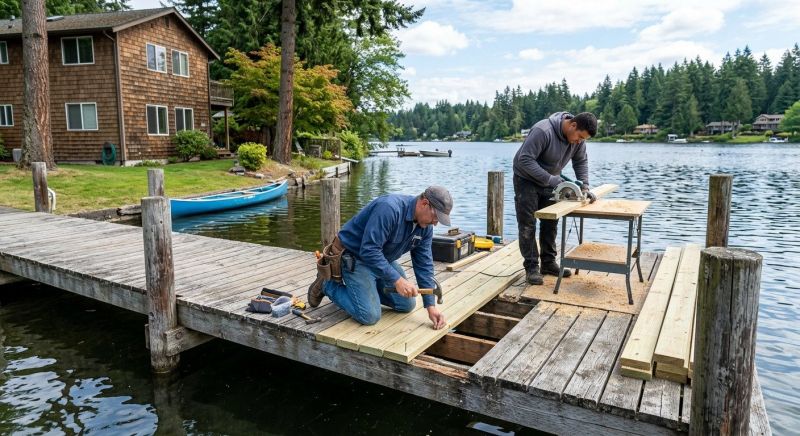 Dock Repair in Alpharetta, GA