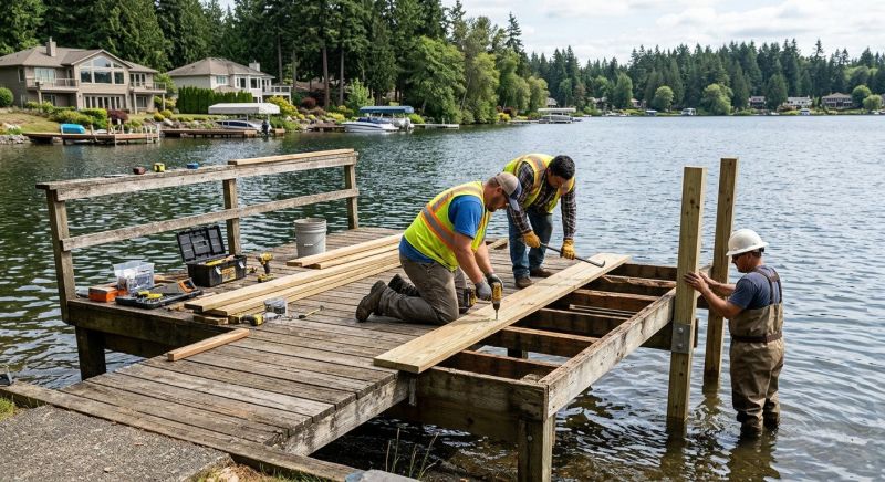 Dock Repair in Overland Park, KS