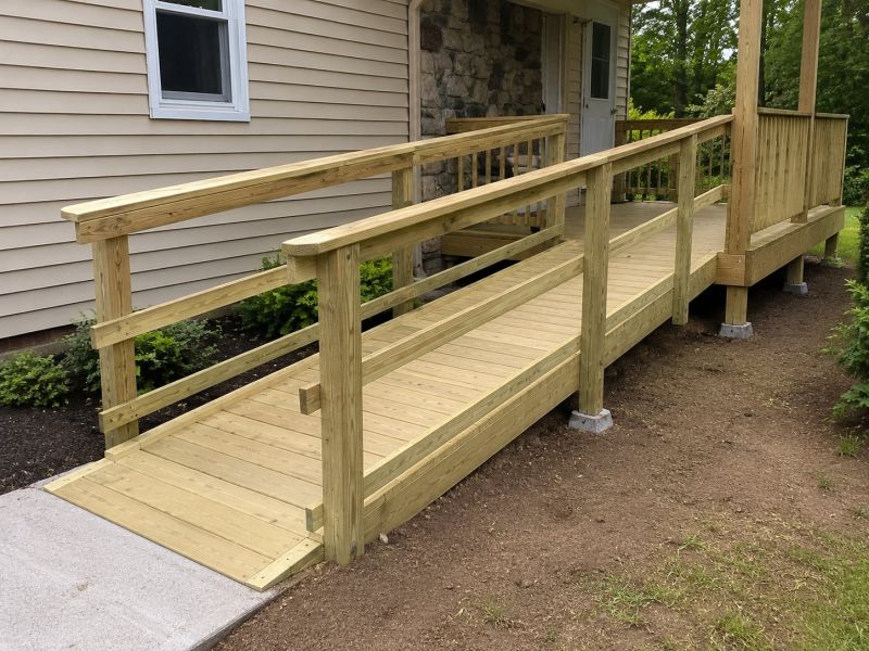 Stair Ramp Construction in Wilmington, NC