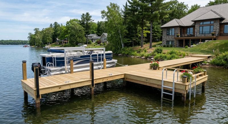 Water Dock Installation in Roswell, GA